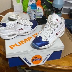 Reebok questions blue toe Allen Iversons classics